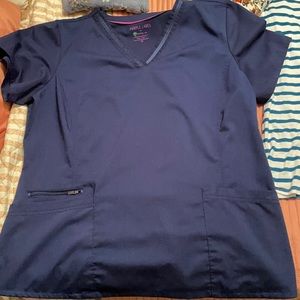Purple label by Healing Hands Scrub top